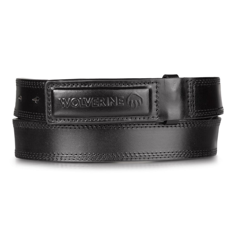 scratchless belt with hidden buckle