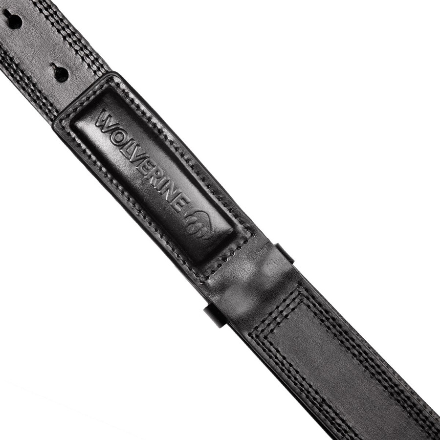 scratchless belt with hidden buckle