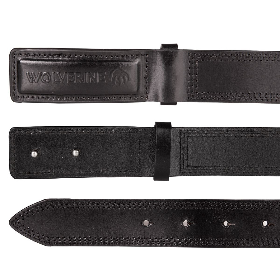 scratchless belt with hidden buckle