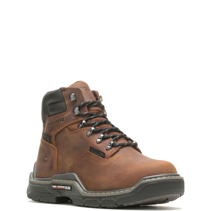 raider durashocks waterproof 6 met-guard work boot