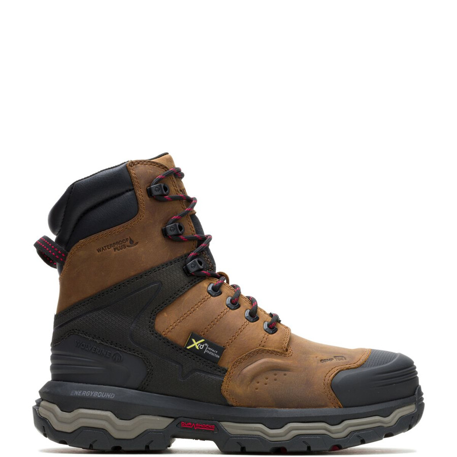 alpha ft wolverine infinity system 8 met guard carbonmax work boot