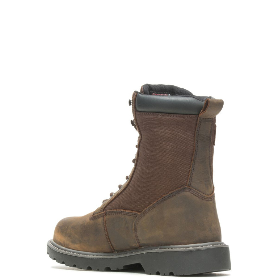 floorhand insulated 8 steel-toe work boot