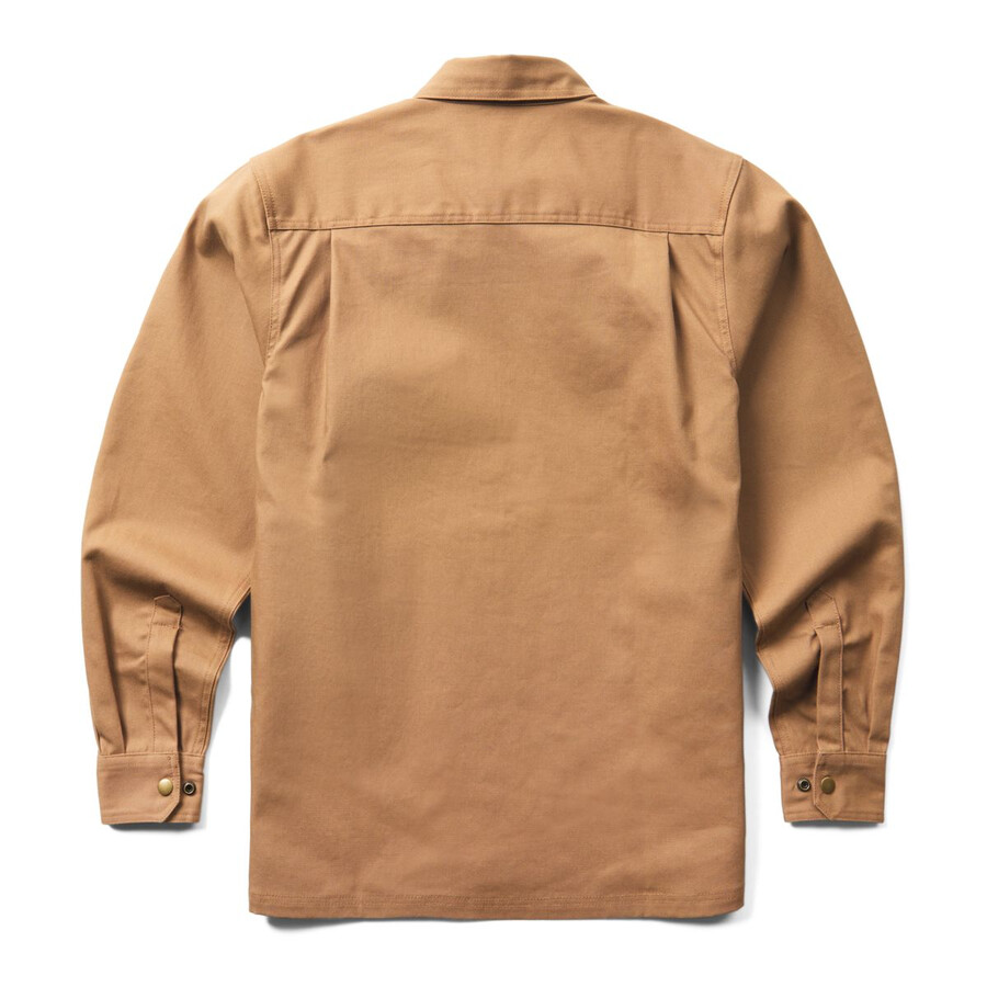 fr built stretch canvas shirt jac