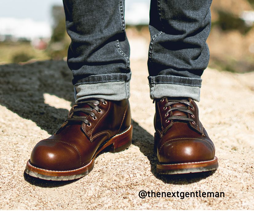 1000 mile plain-toe classic boot