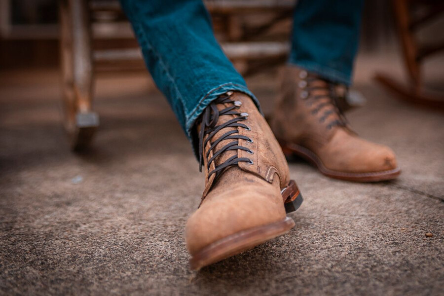 rough out - 1000 mile plain-toe original boot