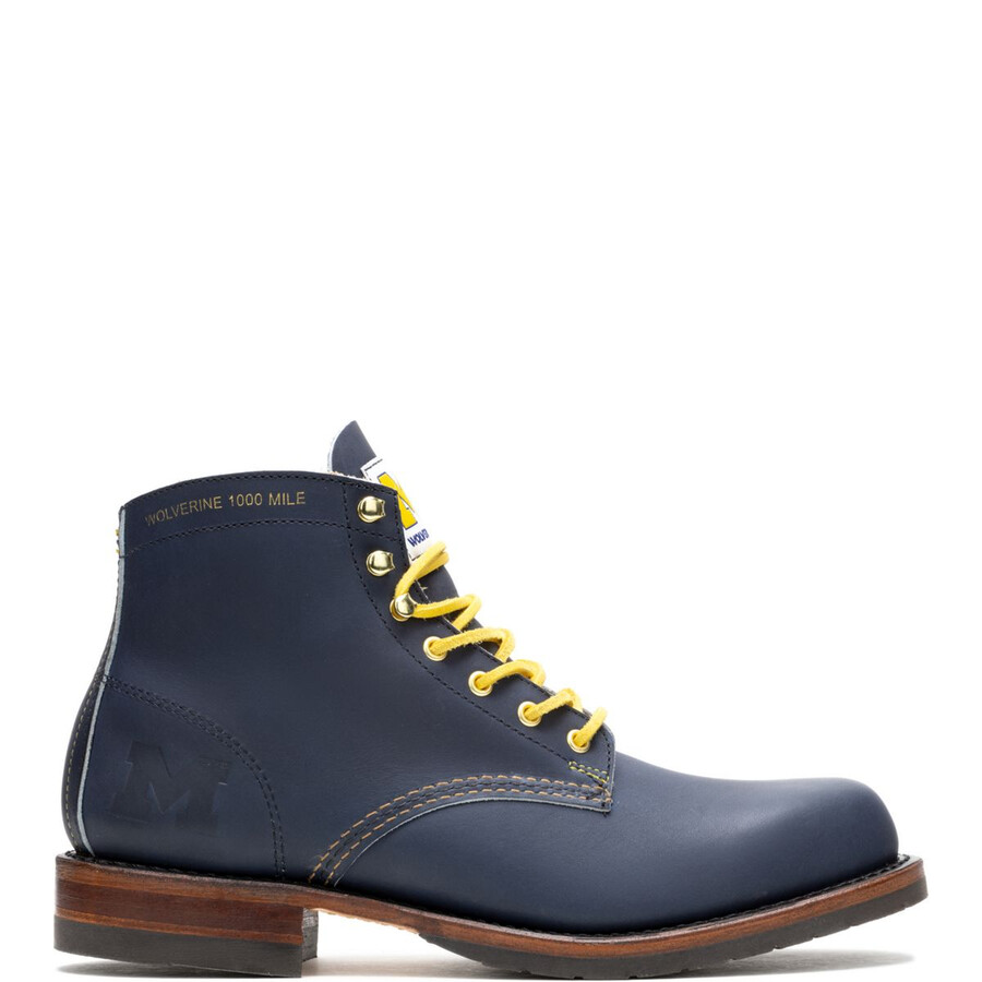 wolverine x university of michigan team 144 commemorative 1000 mile boot