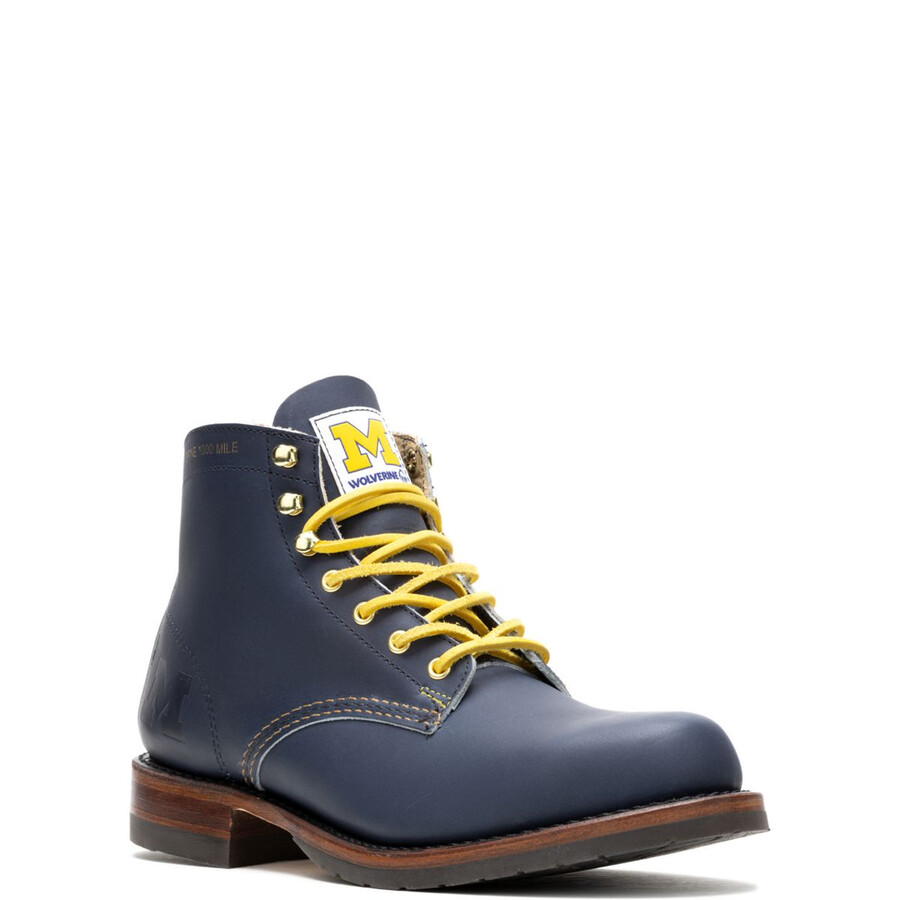 wolverine x university of michigan team 144 commemorative 1000 mile boot