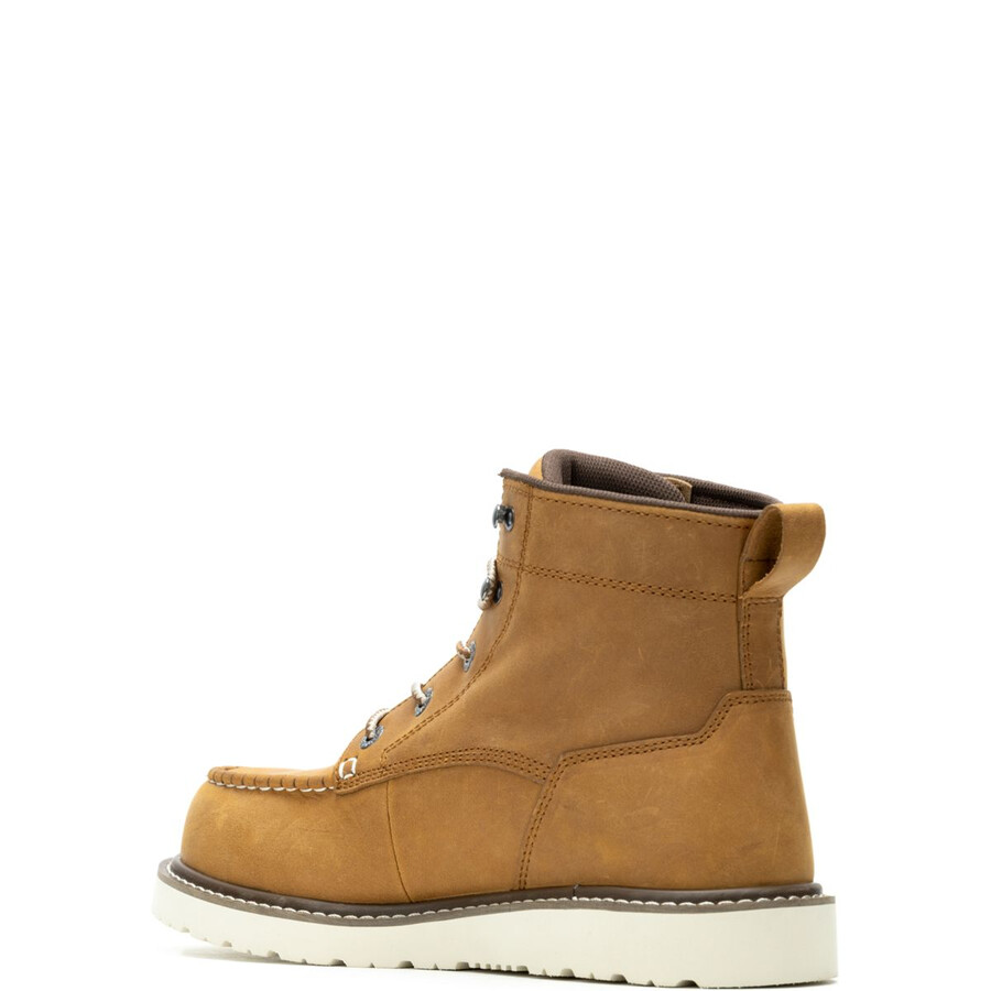 trade wedge unlined 6 moc-toe composite-toe work boot