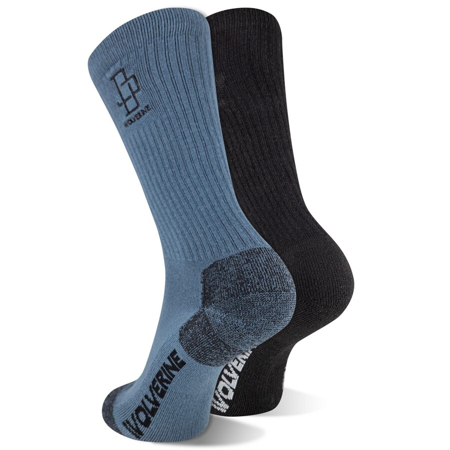 wolverine x jordan davis 2pk crew sock