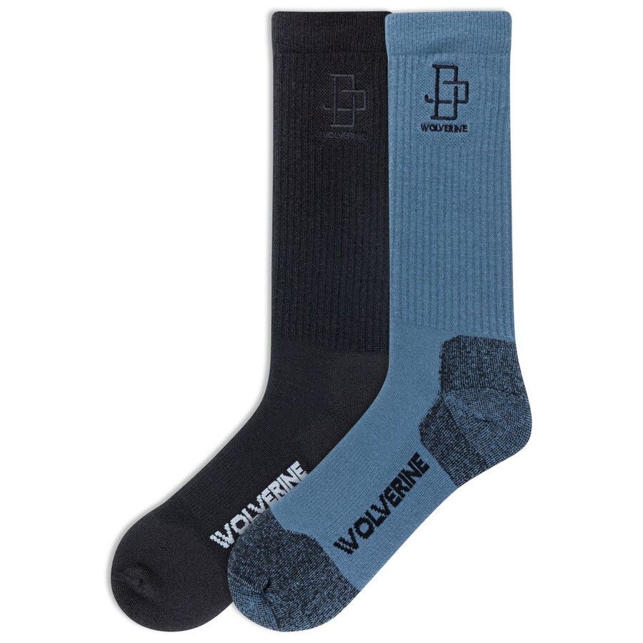 wolverine x jordan davis 2pk crew sock