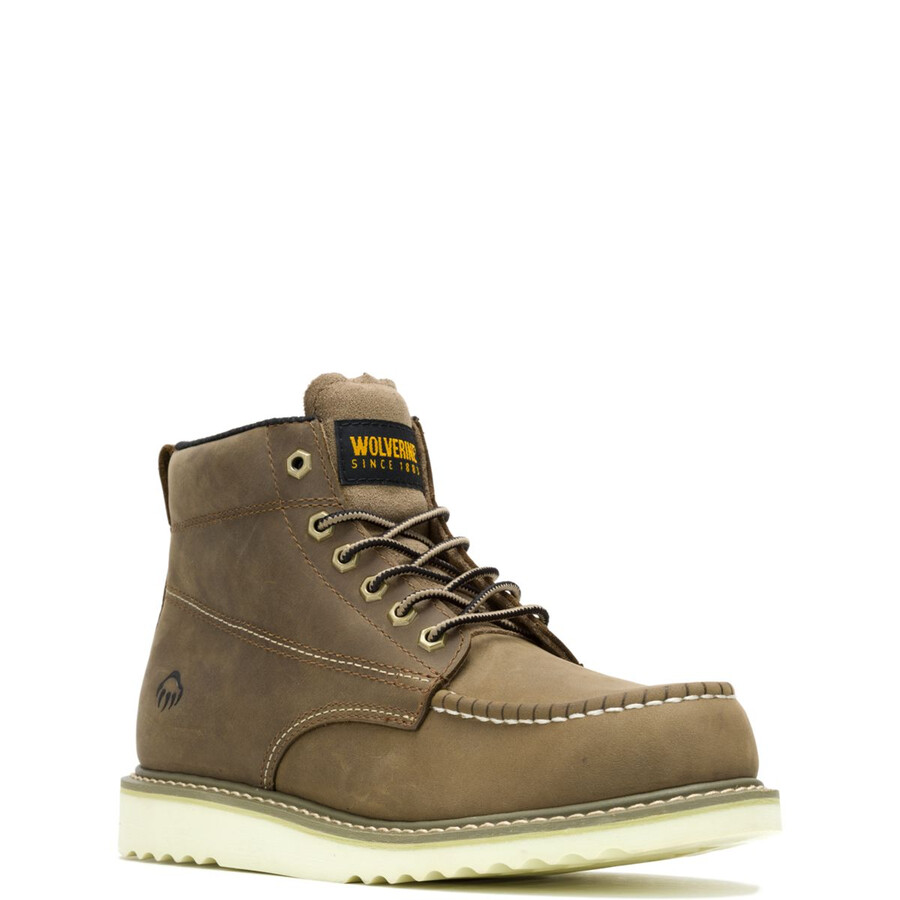 apprentice wedge 6 moc-toe work boot