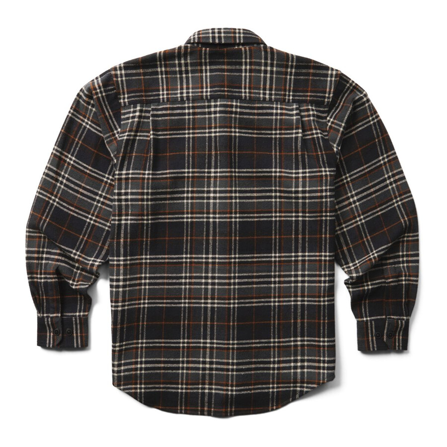glacier heavyweight long sleeve flannel shirt
