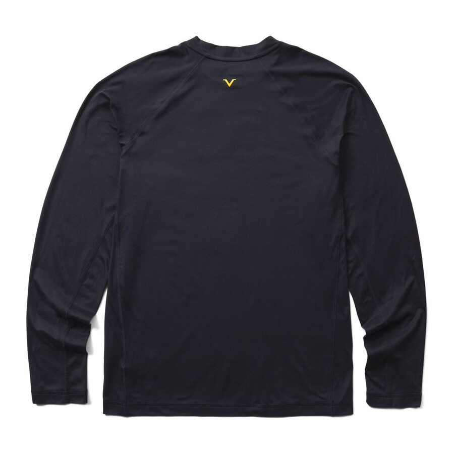 wolverine x valiant university of michigan sun-stop eco long sleeve tee