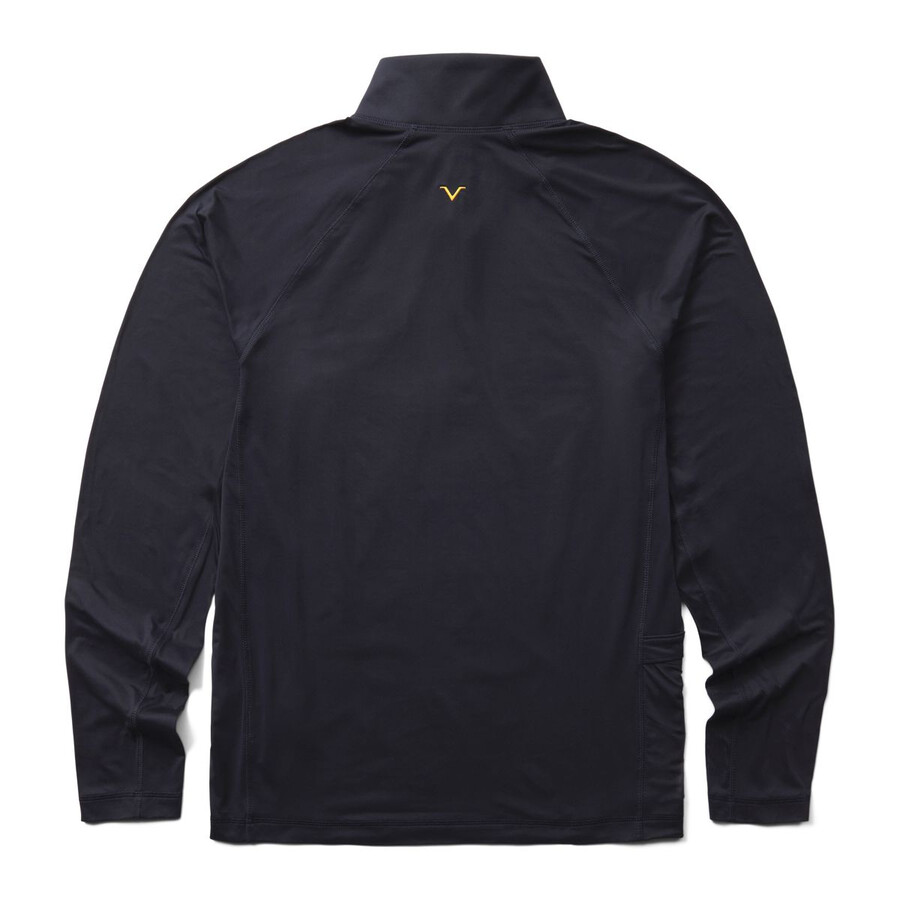wolverine x valiant university of michigan sun-stop eco half zip