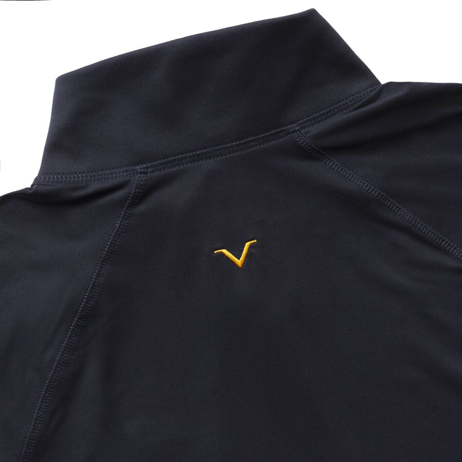 wolverine x valiant university of michigan sun-stop eco half zip