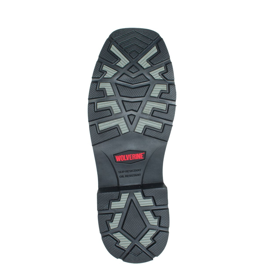 rancher square-toe steel-toe wellington