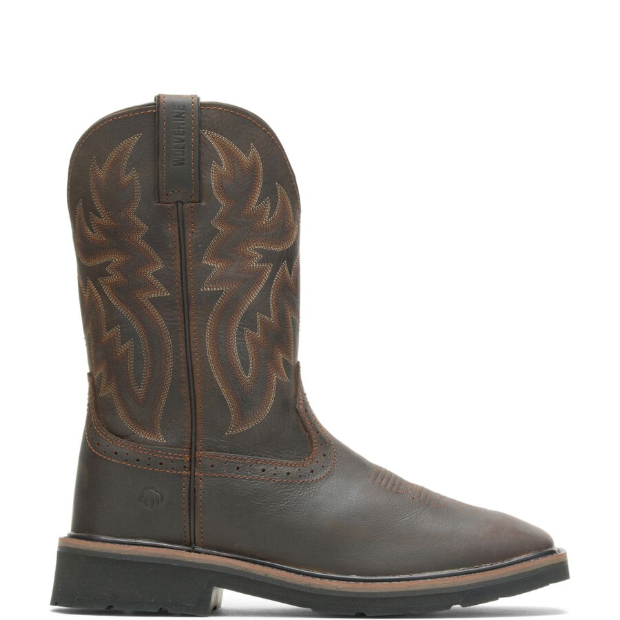 rancher square-toe wellington