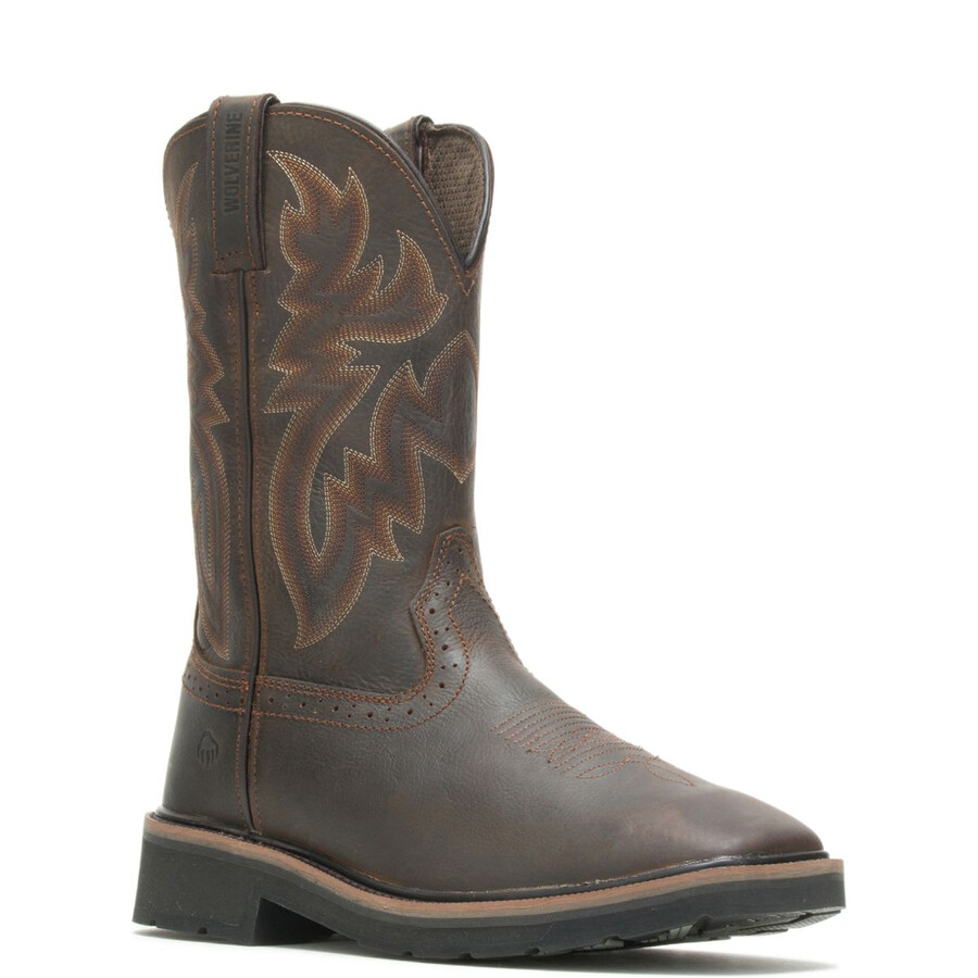 rancher square-toe wellington