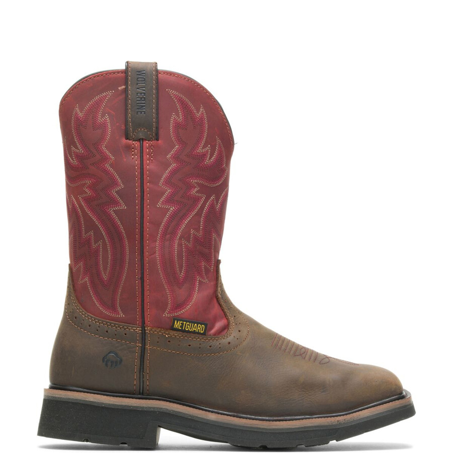 rancher met guard steel-toe wellington
