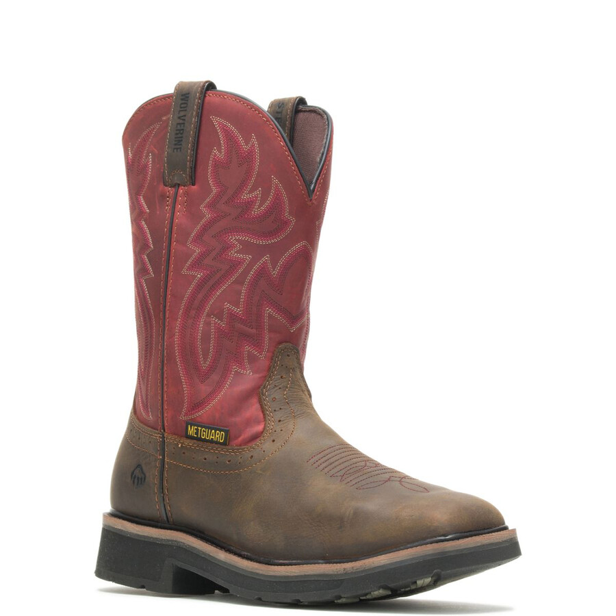 rancher met guard steel-toe wellington