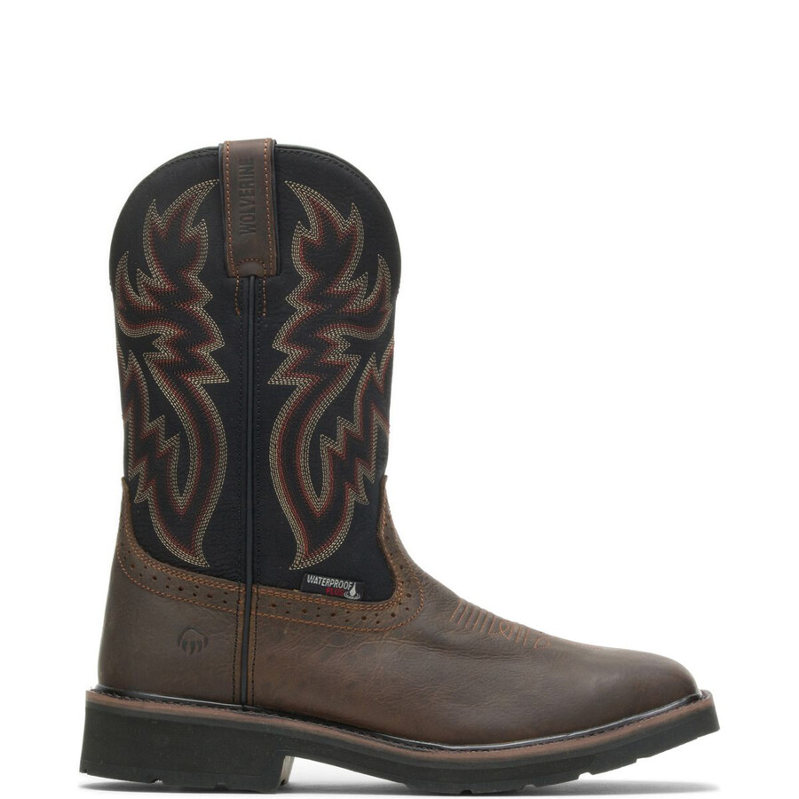 rancher waterproof wellington work boot