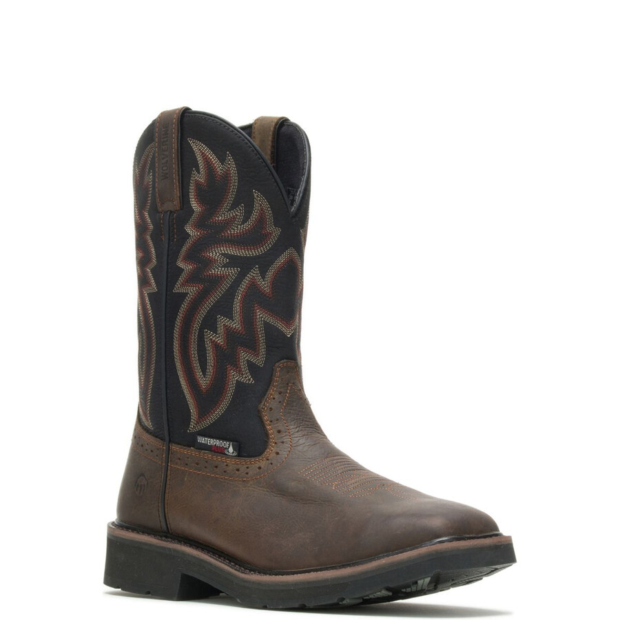 rancher waterproof wellington work boot