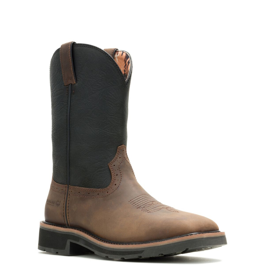 wolverine x jordan davis rancher steel-toe waterproof wellington