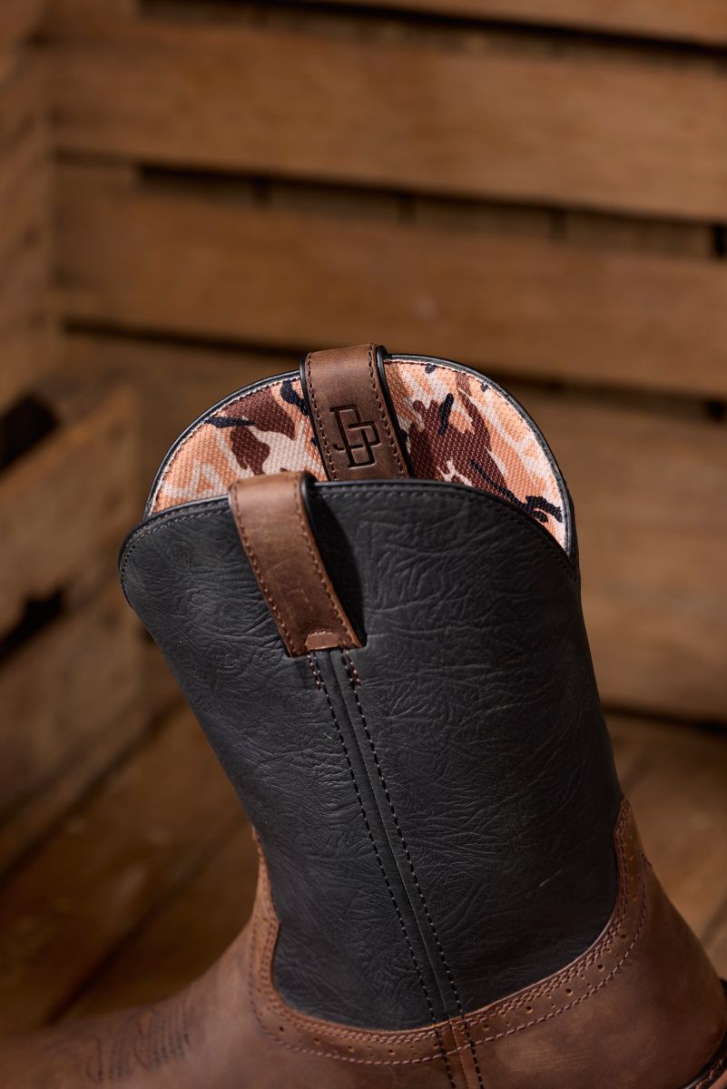 wolverine x jordan davis rancher steel-toe waterproof wellington