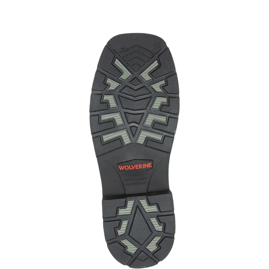 rancher arrow steel-toe wellington work boot